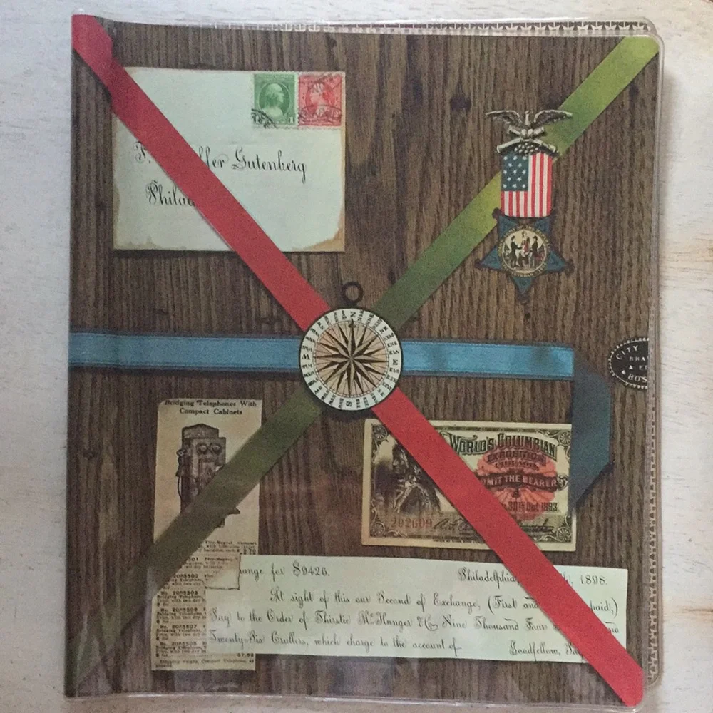 Vintage Stamp/Collector’s Album Cover
